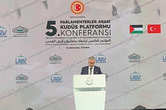 Predsjedavajući Doma naroda Kemal Ademović obratio se u Istanbulu učesnicima Pete godišnjice konferencije Lige parlamentaraca za Al - Quds